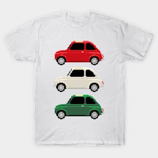 Fiat 500 Pixelart T-Shirt